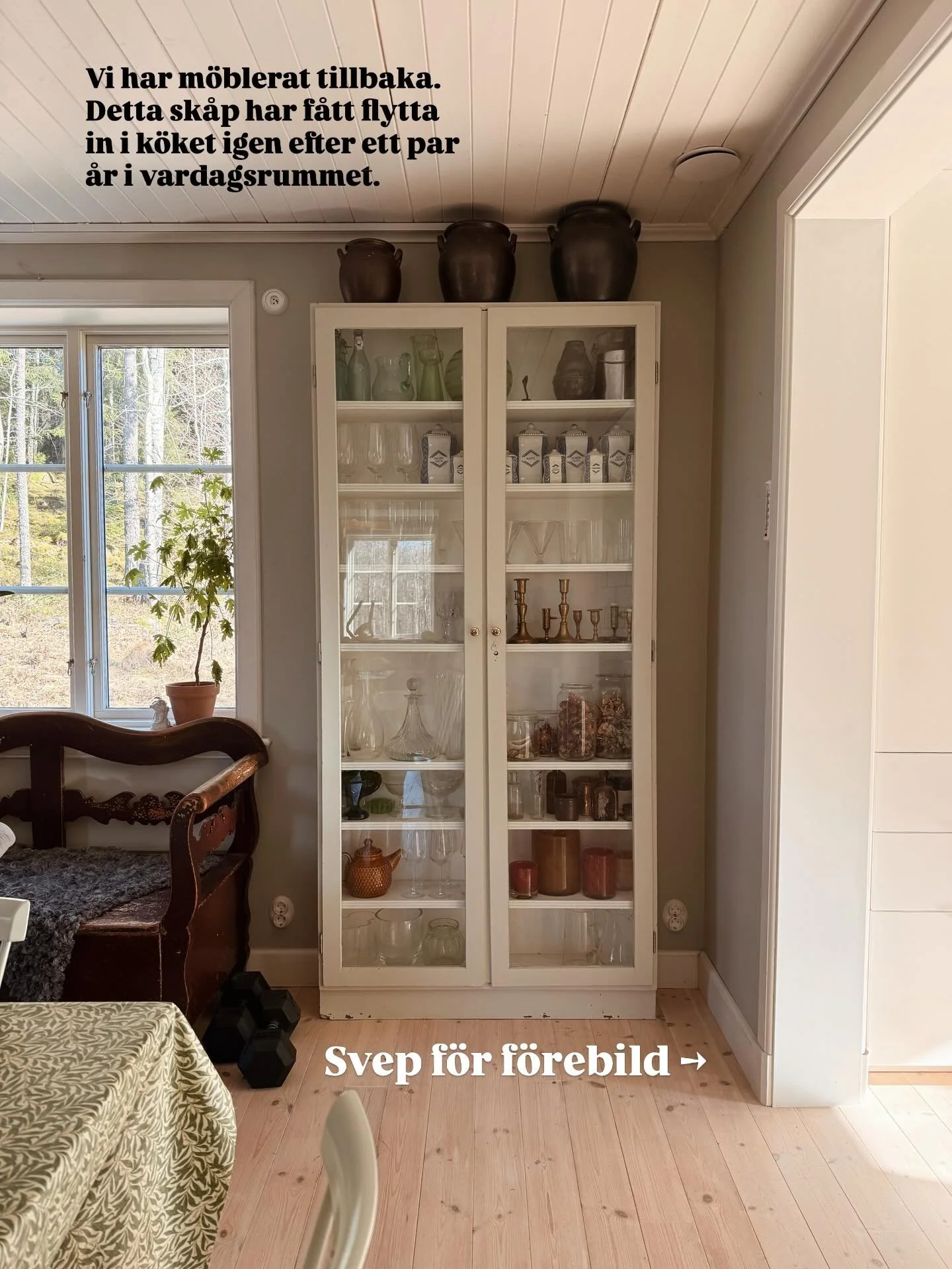 Man tager vad man haver 🥰