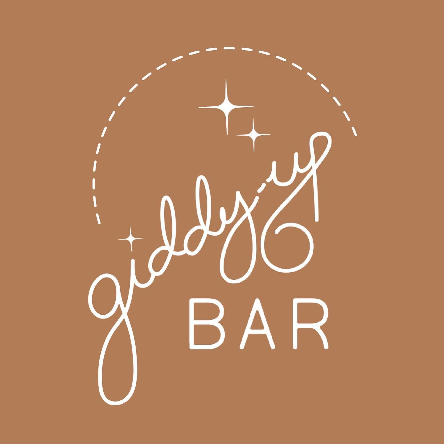 Giddy Up Bar. The concept started as a simple sketch on a napkin&hellip;the brainchild of Matt Sears, of @haskelsearsdesign. The logo identity was then further developed by @kculp_com. The trailer was a complete custom build, ordered specifically and