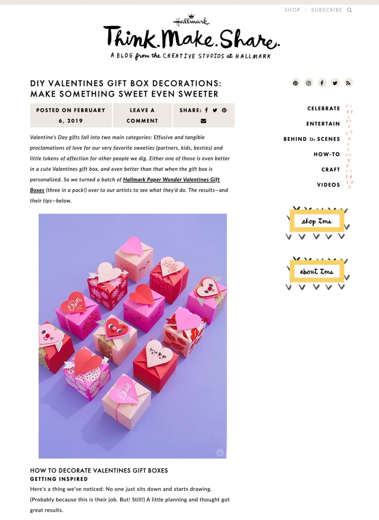 See article at ThinkMakeShareBlog.com