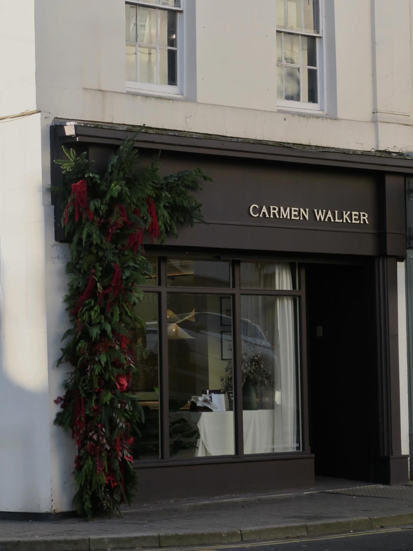 Seasonal calm on Park Street.

Winter in full swing- soft greens, a touch of red, and the natural glow of the sunlight.

Grace caught these on her way through the door, the first notes of December in the air.