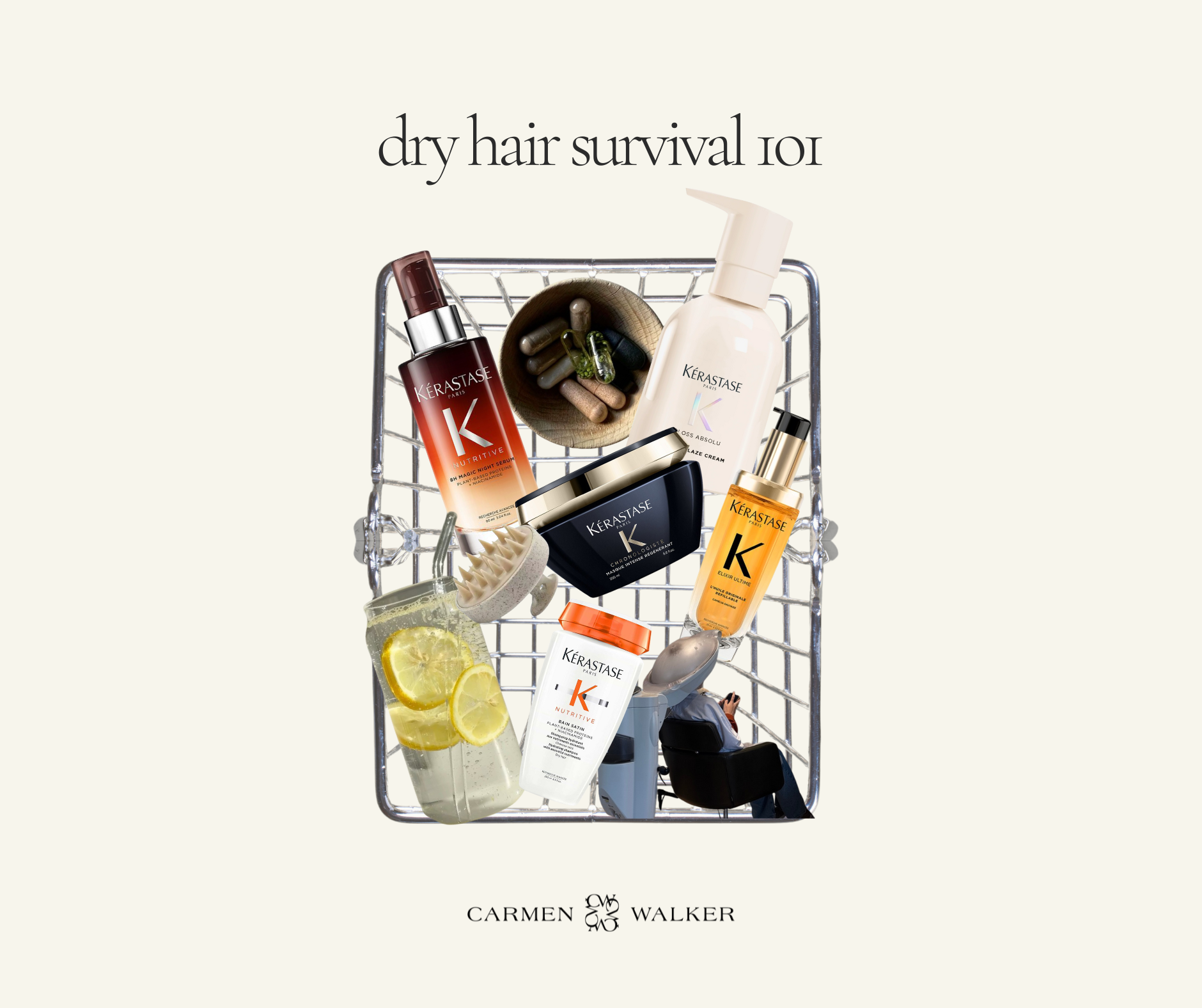 Dry Hair Survival 101: A Professional Guide to Restoring Moisture