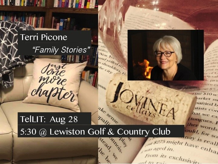 “Family Stories”.  Aug 28 @ Lewiston Golf &amp; Country Club