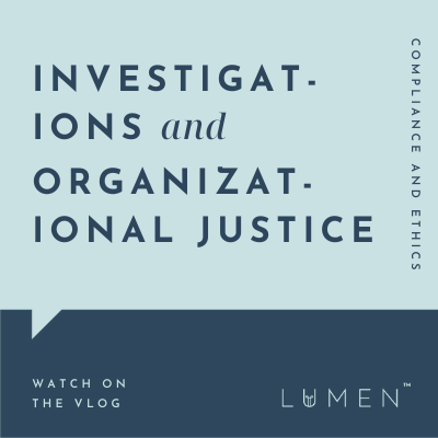 Investigations and Organizational Justice