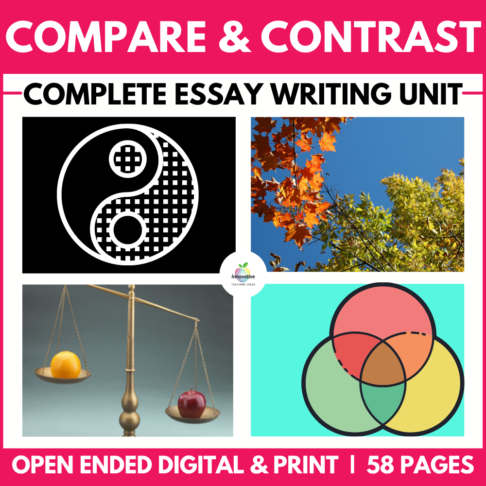 compare and contrast topic ideas