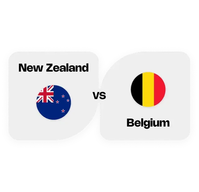New Zealand vs Belgium - Group G