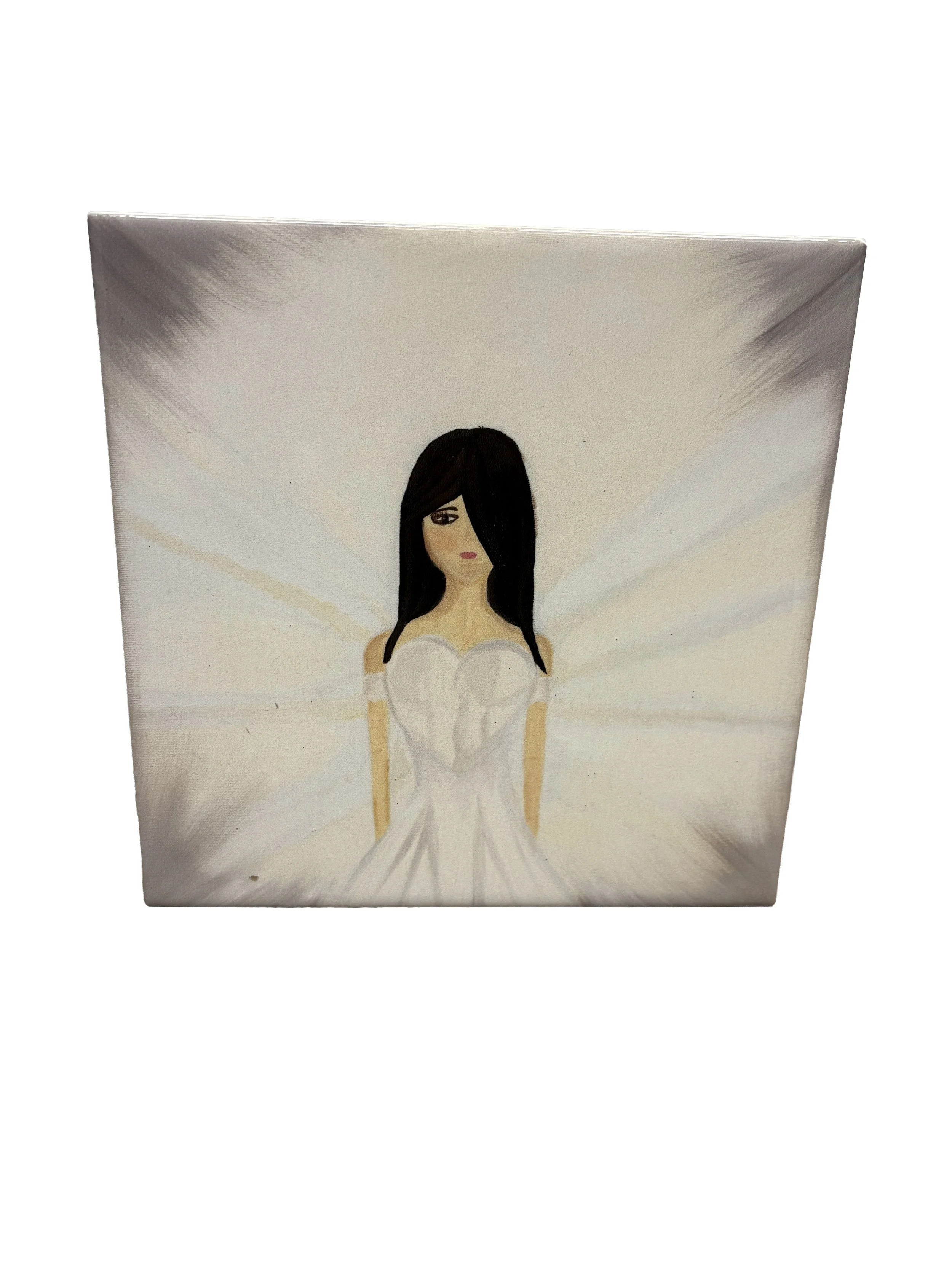 Ceramic Tile • White Heart of Pure Light