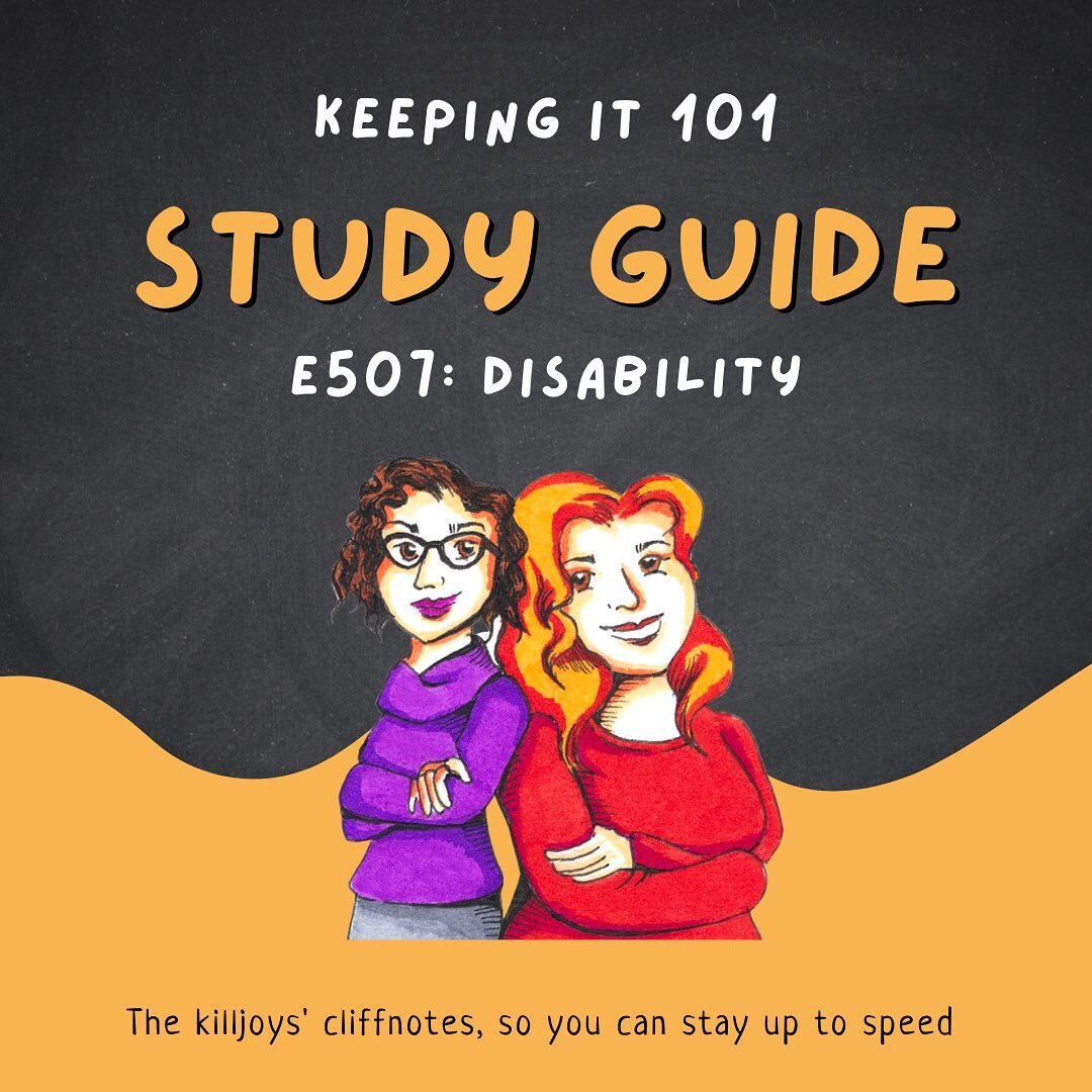 Check out our disability study guide! 

#podcast #religiousstudies #keepingit101 #spotifypodcasts  #applepodcasts #buzzsproutpodcasts #googlepodcasts #amazonpodcasts #religiousliteracy #disability #disabilitystudies #chronicillness