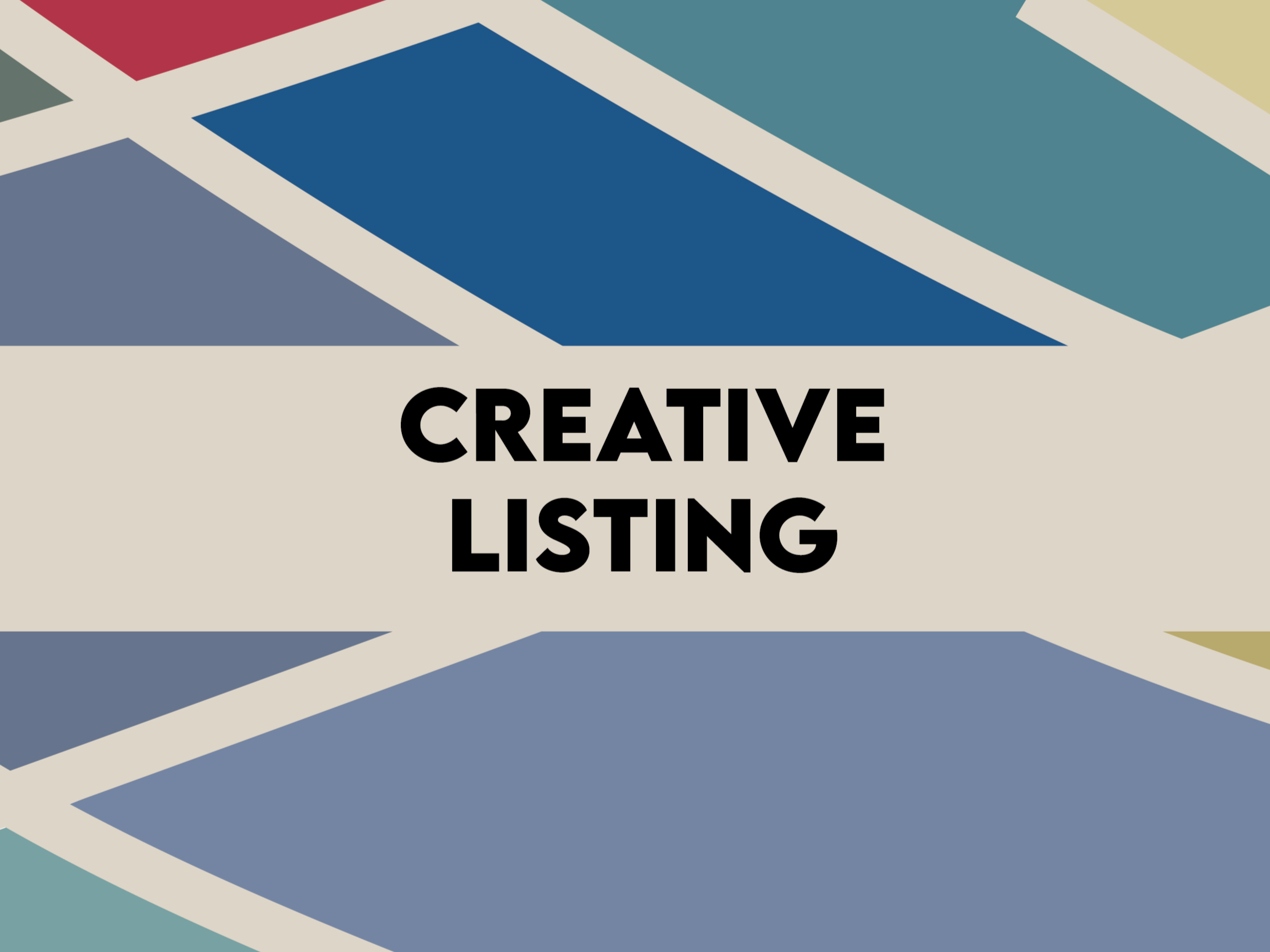 Creative Listing