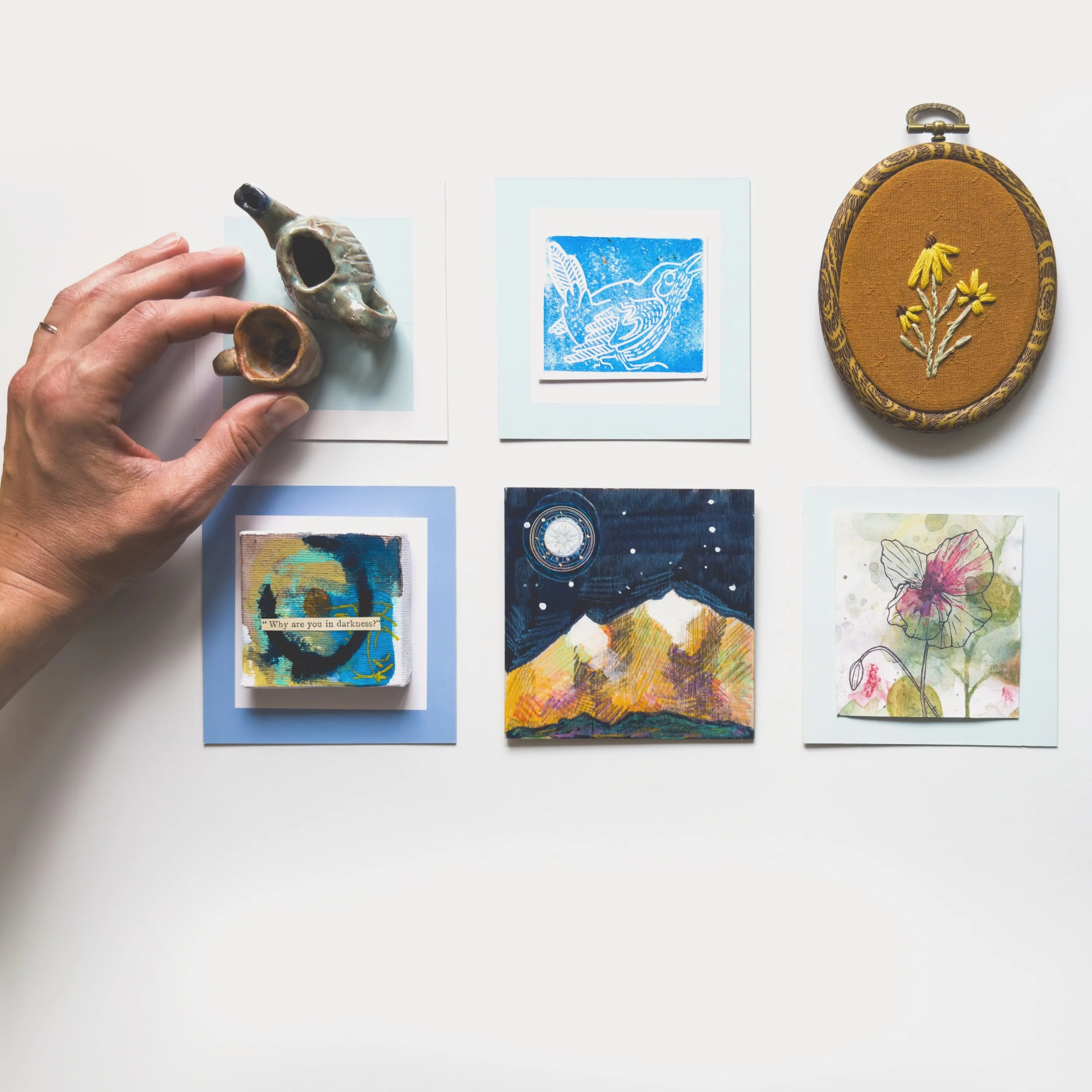 📣 CALLING LOCAL ARTISTS 🎨 We are seeking submissions for 3x3: A Micro Art Festival &mdash; a celebration of tiny artworks!

Artists are invited to create original work that fits within 3x3x3 inches (about the size of a Rubik&rsquo;s Cube). There is