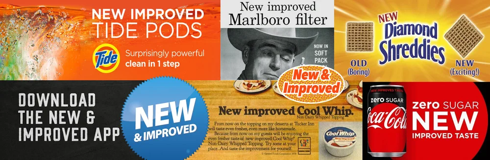 New And Improved Advertising