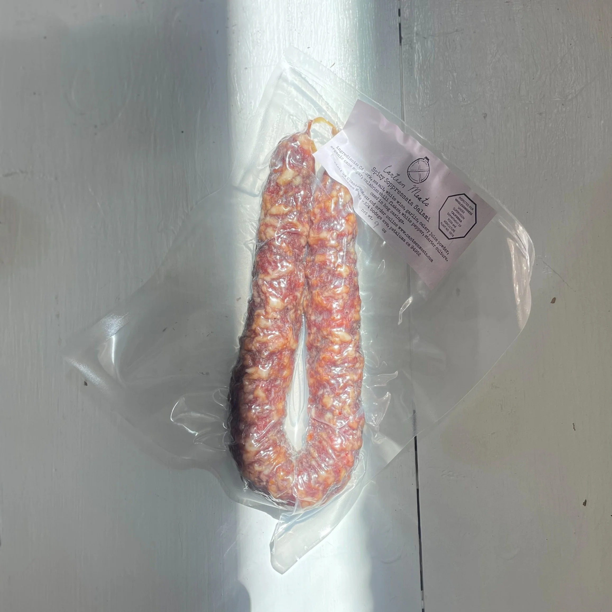 Spicy Soppressata Salami