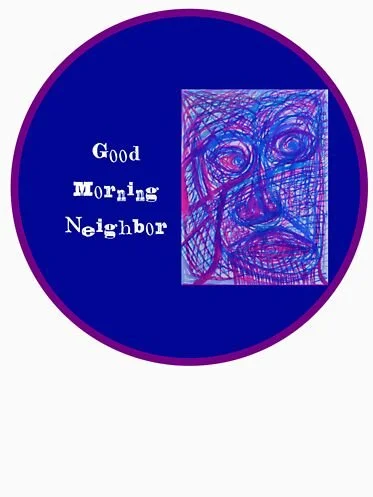 Good Morning Neighbor (lettering)