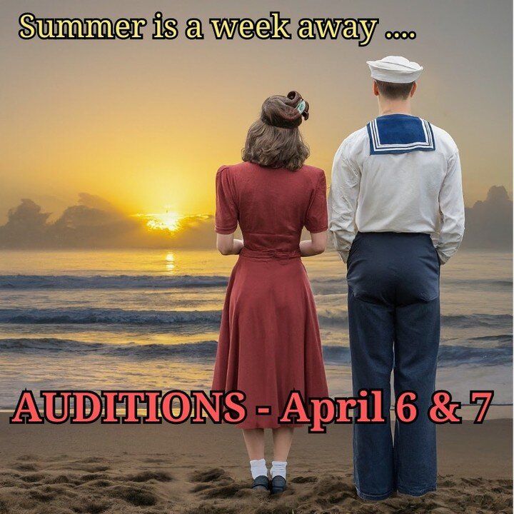 'SOUTH PACIFIC' Auditions - NEXT Sat &amp; Sun ~ sign up today rockwallsummermusicals.org (Link in profile)#rockwalltx #rockwalltexas #auditions #southpacific #dfwactor #dfwauditions #musicaltheatre #texasarts