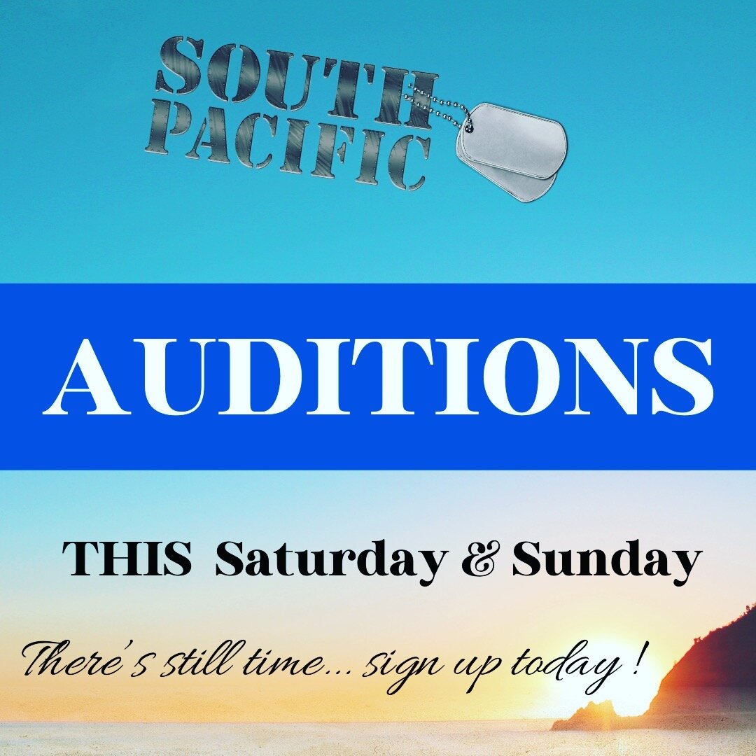 Online sign up deadline is FRIDAY at 5PM - there's still time - sign up TODAY Link in profile or at: rockwallsummermusicals.org. #rockwalltx #rockwalltexas #southpacific #auditions #dfwactor #dfwtheatre