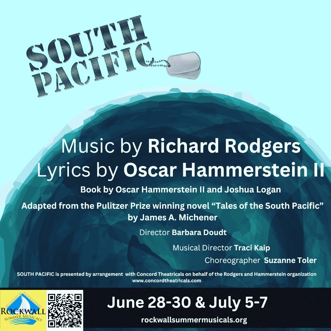Summer is coming ! and tickets are selling FAST - grab your tickets today. (Link in profile) or at rockwallsummermusicals.org #rockwalltexas #rockwalltx #southpacific #dfwtheatre #theater #rockwallsummermusicals