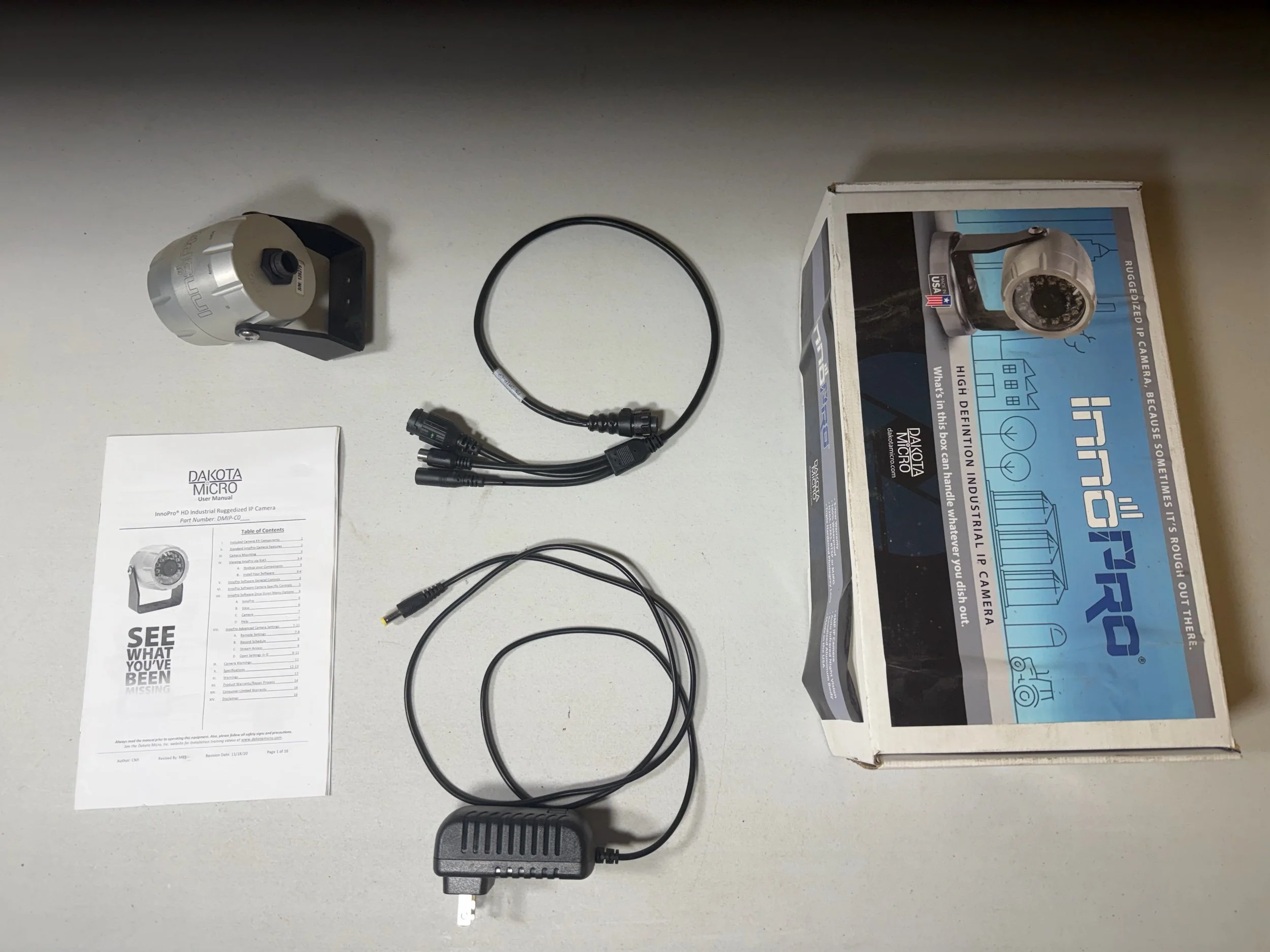 InnoPro 4mm IP Camera with 64GB on board memory - DMIP‐C0464