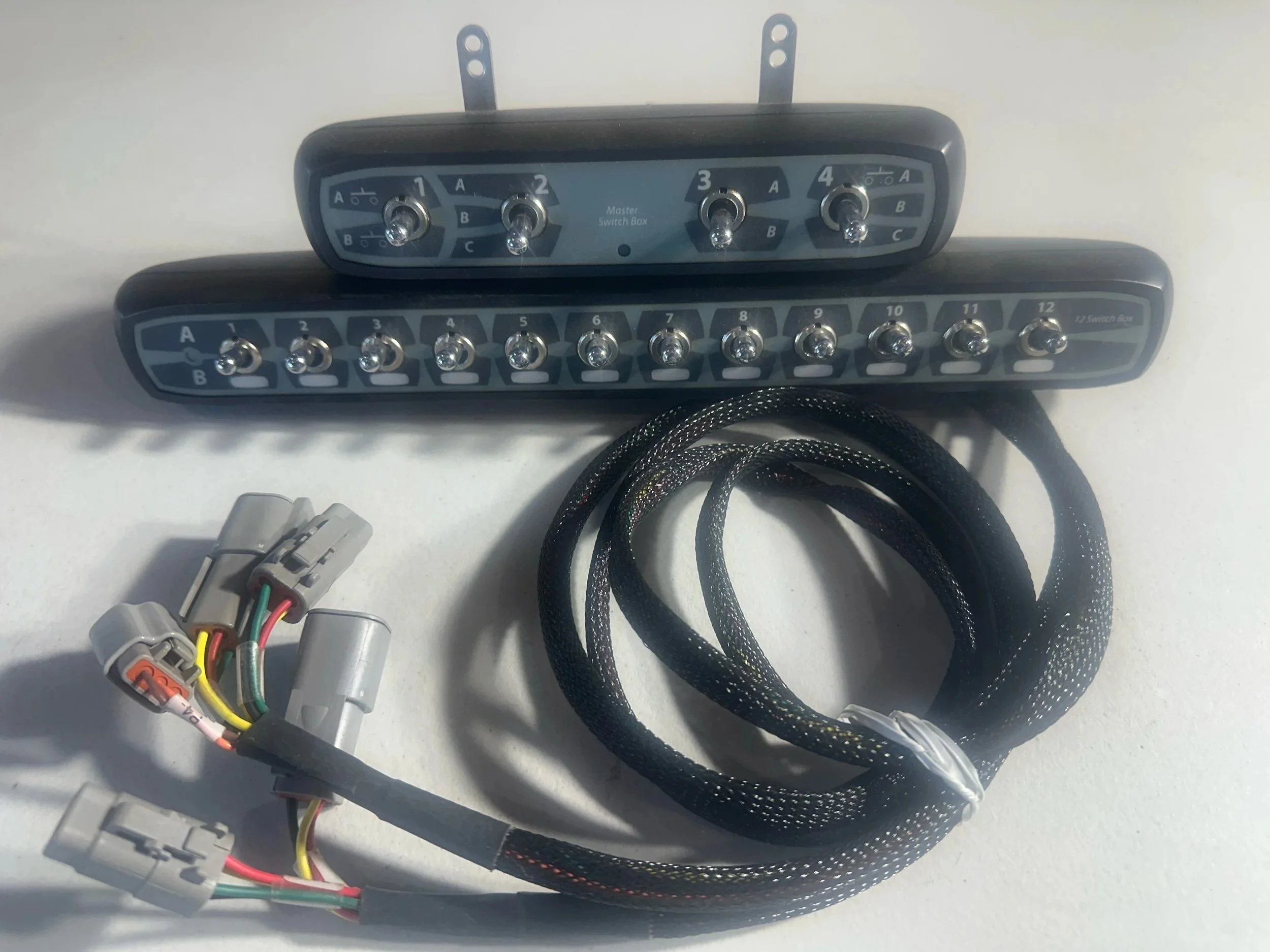 Trimble Field IQ Master Switchbox And 12 Section Switchbox Plus Cable 75057 and 75067