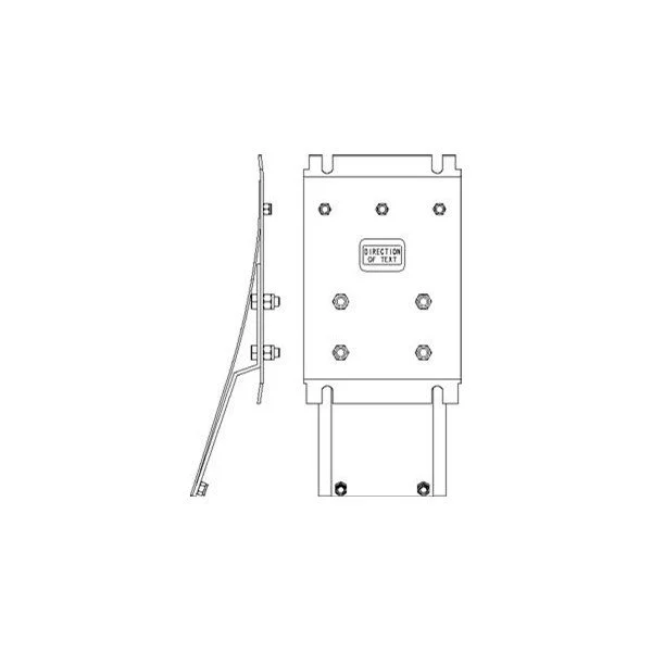 Ag Leader Deflector Assy - New Style - JD Late 9400/9510 - 2000758-1