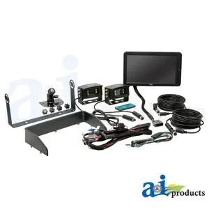 CabCAM High Definition 10" QUAD Video System, Touch Screen, (Includes 10" QUAD Monitor / 2 Camera) - A-HD10M2CQ