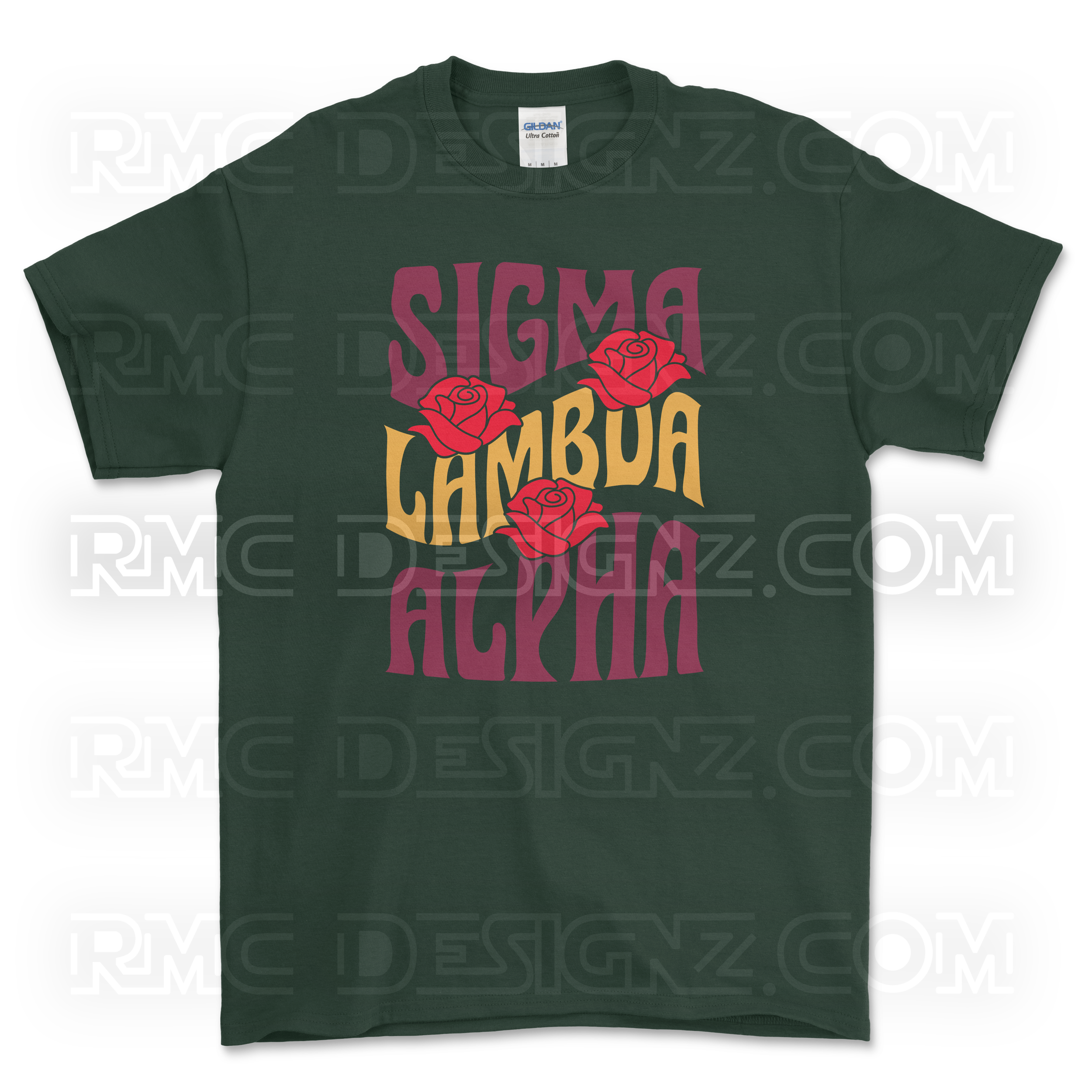 Wave Shirt - Forest Green.png