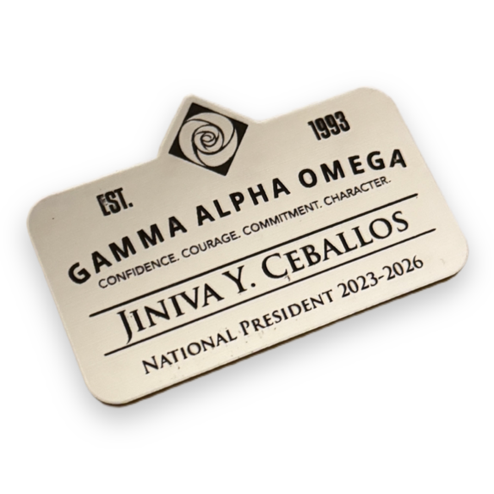 GAO Name Badges — RMC Designz