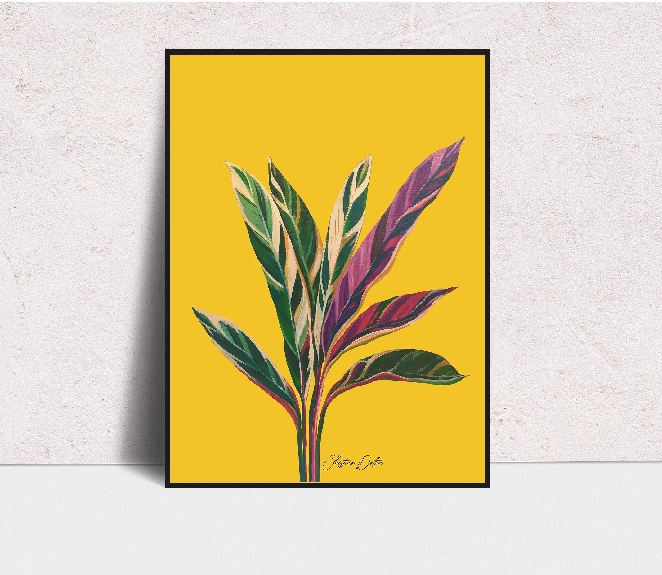 Triostar on Yellow_Framed.jpg