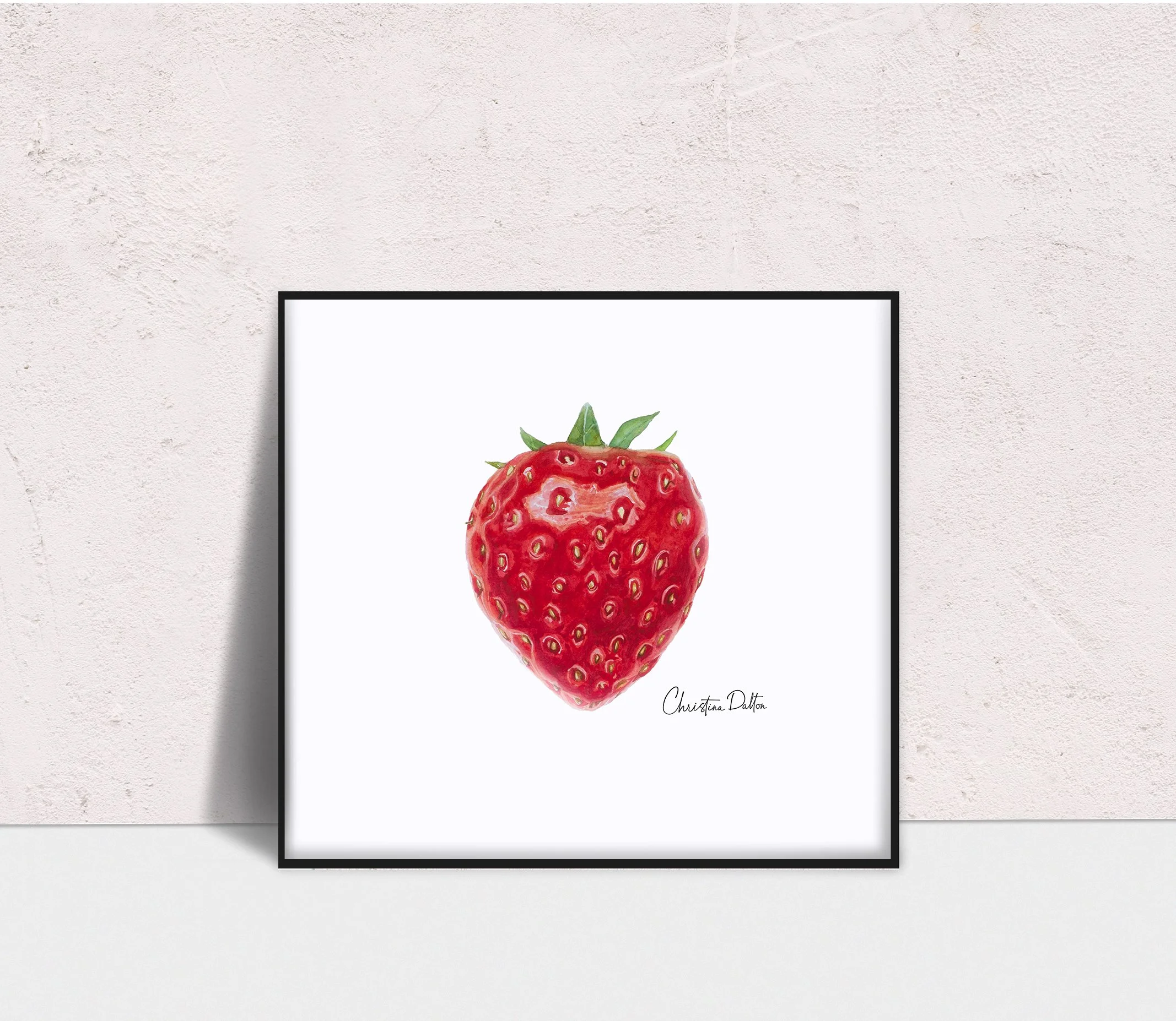 Fat Strawberry_Framed.jpg