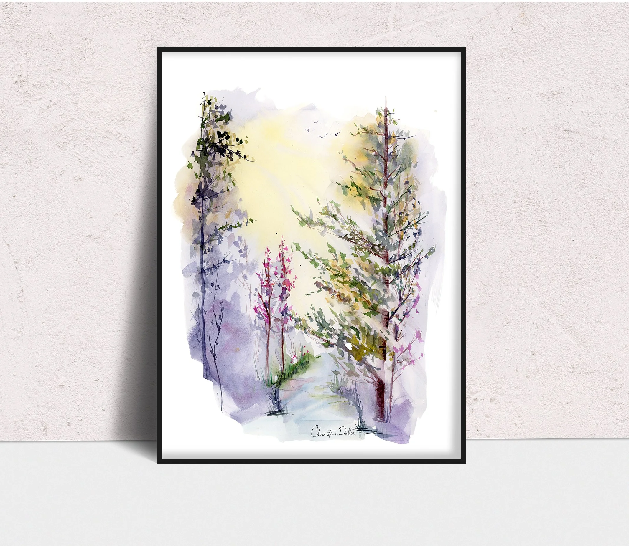 Morning Forest_Framed.jpg