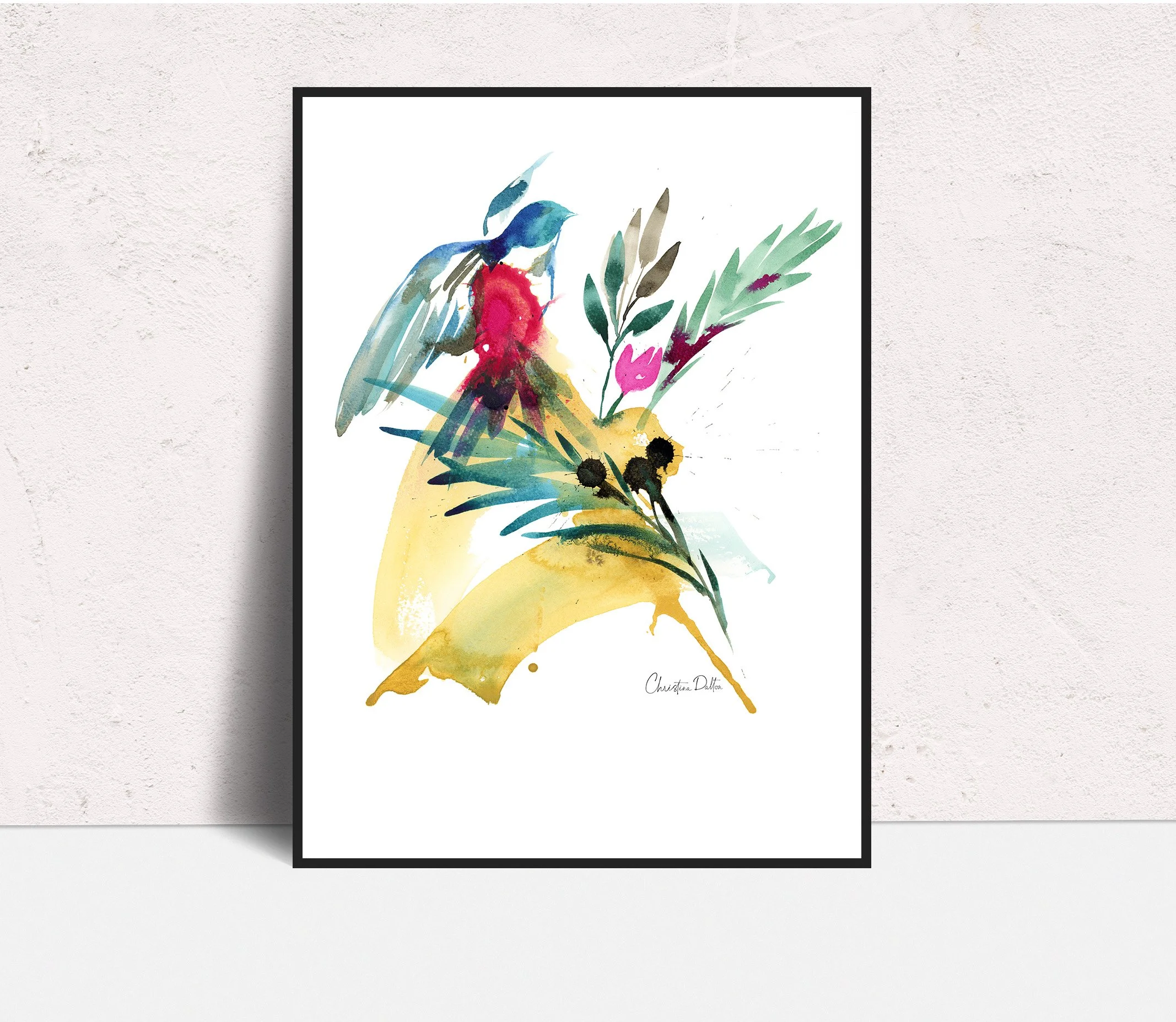 Bird in Paradise_Framed.jpg