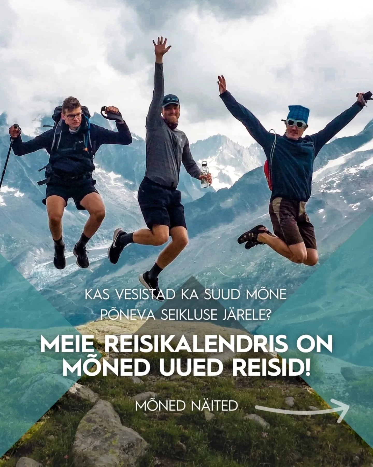 Kas oled vaadanud meie reisistorysid ja jäänud mõttesse, et pagan! Tahaks ka midagi sellist kogeda?
Me arvame, et Sa peaksid endale midagi sellist ka lubama! Näiteks kohe järgmine aasta.
Oleme juba kokku pannud mõn