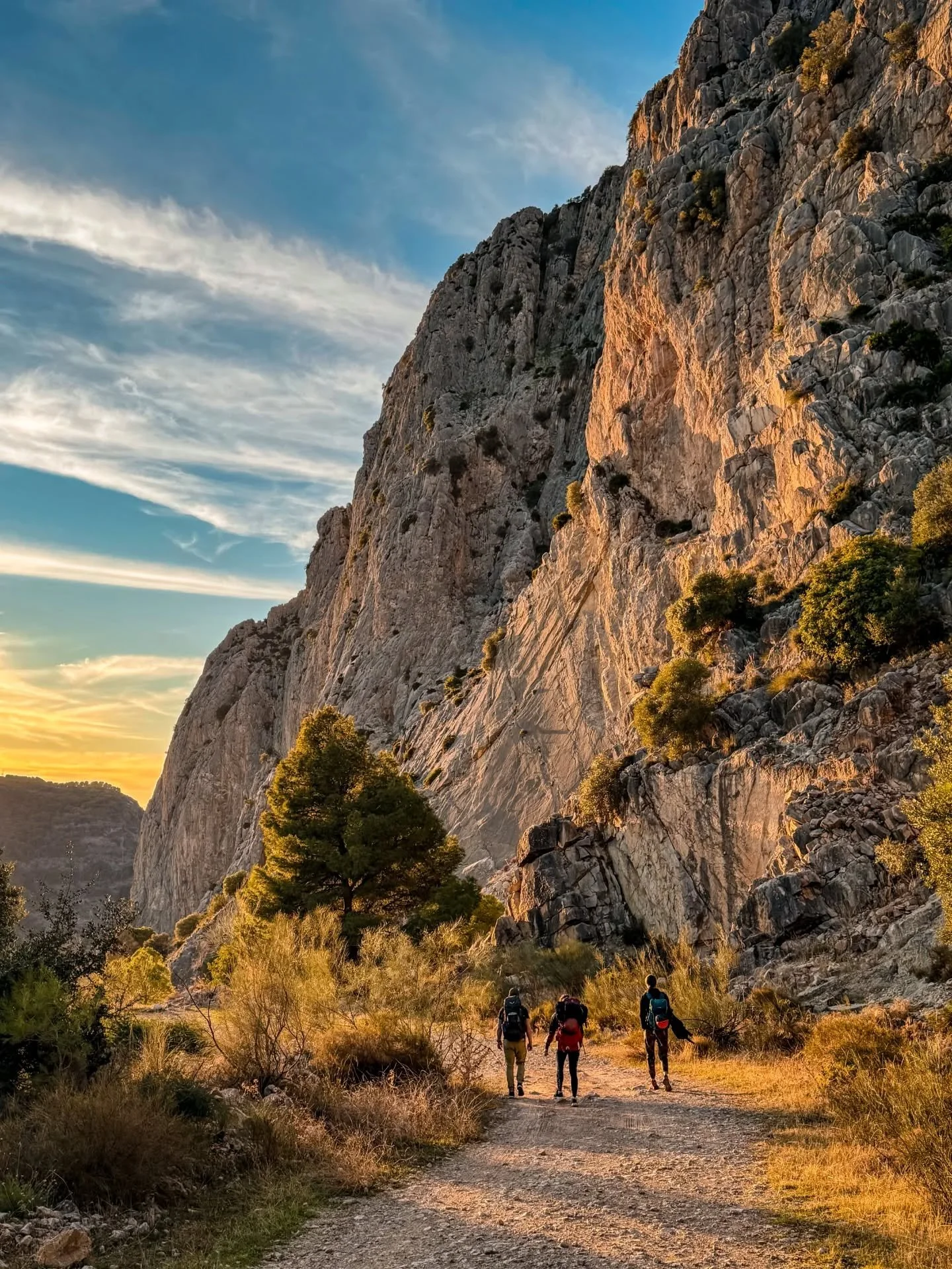 El Chorro ronimisreis l&auml;ks superh&auml;sti!

Ilmad olid head ja nagu valatult ronimise jaoks optimeeritud: p&auml;ike k&uuml;ll paistis, aga kraadide m&otilde;istes parajalt s&uuml;gisene Hispaania. 

Mida me tegime?
✅️ ronisime ohtralt multipit