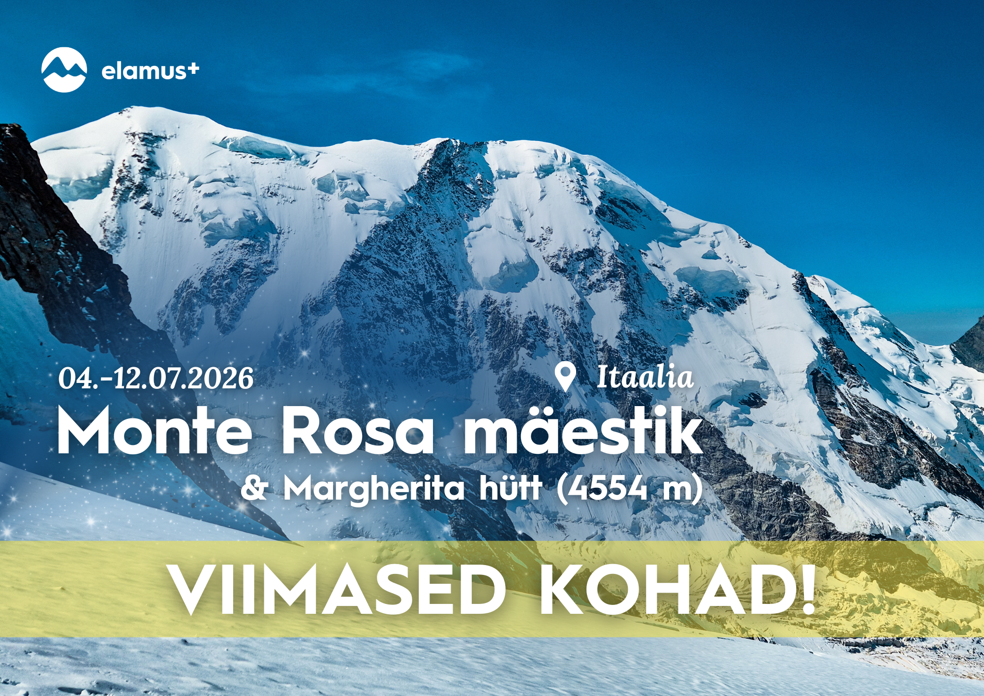 Monte Rosa mäereis 2026
