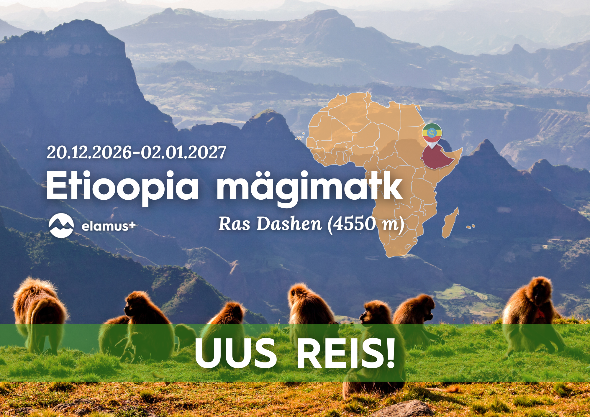 Etioopia mägimatk 2026