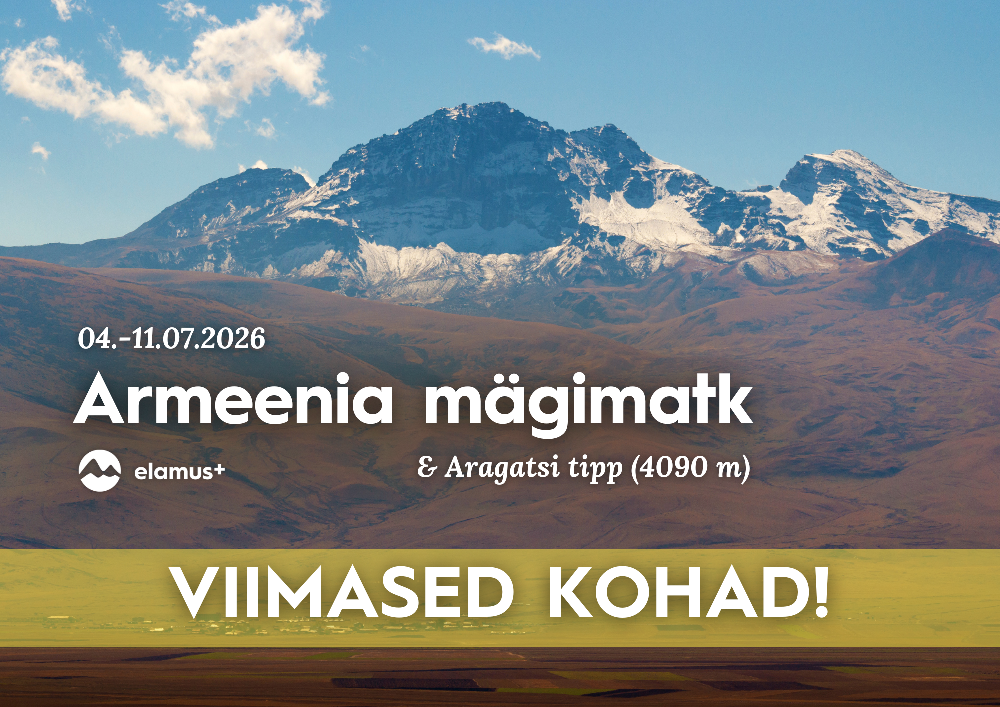 Armeenia kultuuri- ja mägimatk 2026