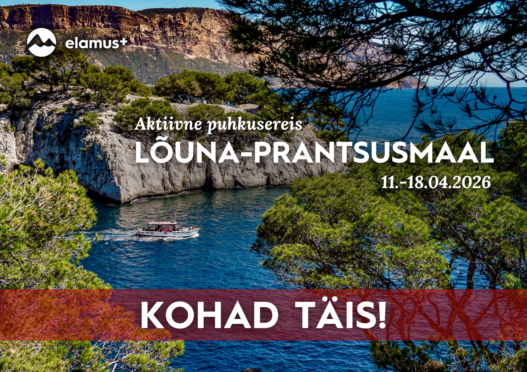 Aktiivne puhkusereis Lõuna-Prantsusmaal 2026