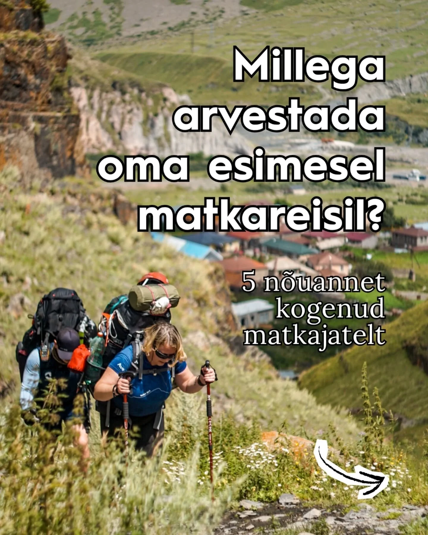 Elu esimene matkareis v&otilde;ib tunduda hirmutav - kas ma valmistun piisavalt ette, kuidas see k&otilde;ik v&auml;lja hakkab n&auml;gema, mis ma tegema pean...

Siin on Sulle m&otilde;ned n&otilde;uanded kogenud matkajatelt - detailid, millest ehk 