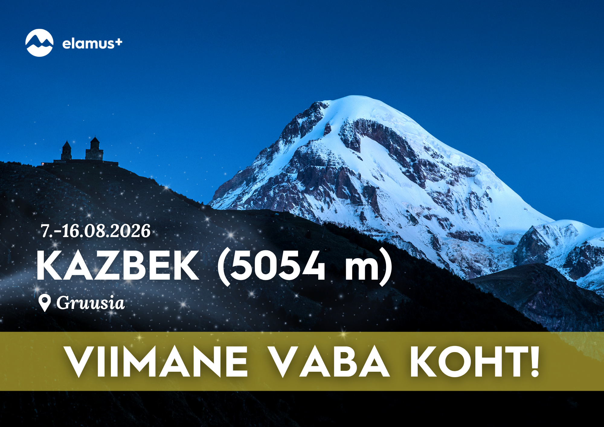 Kazbeki mägironimisreis 2026