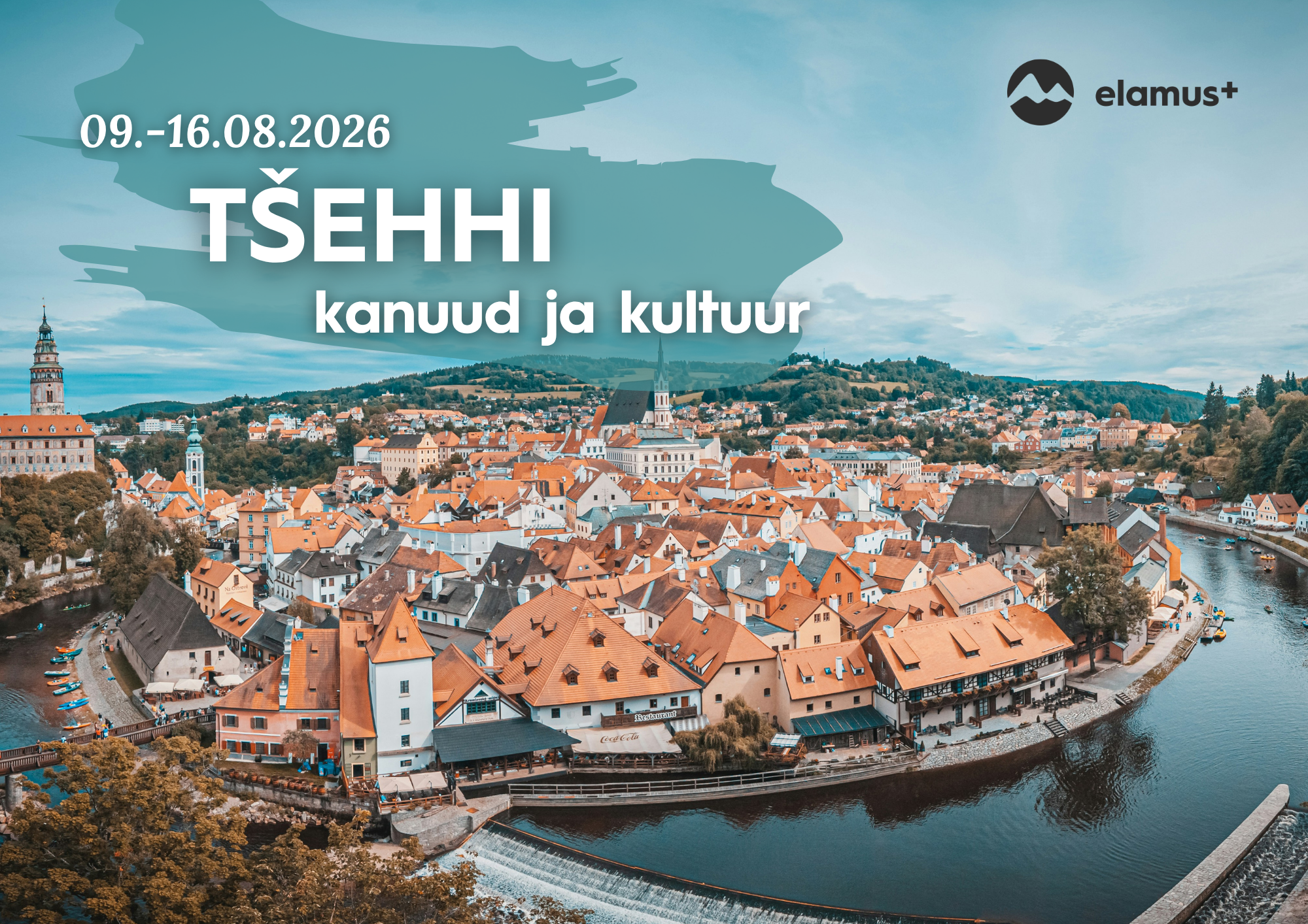 Tšehhi kanuu- ja kultuurimatk 2026/2