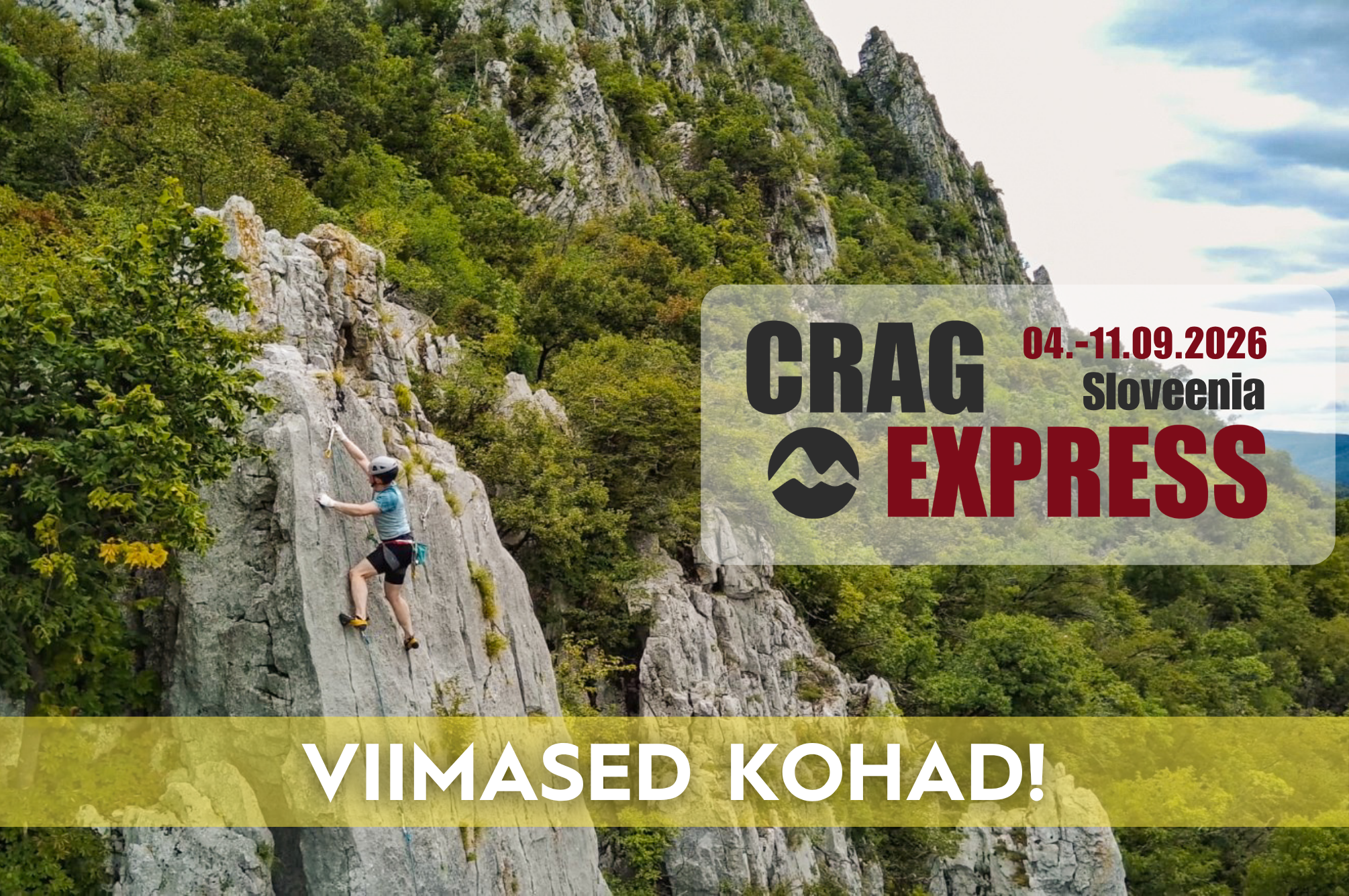 Crag Express: Sloveenia 2026
