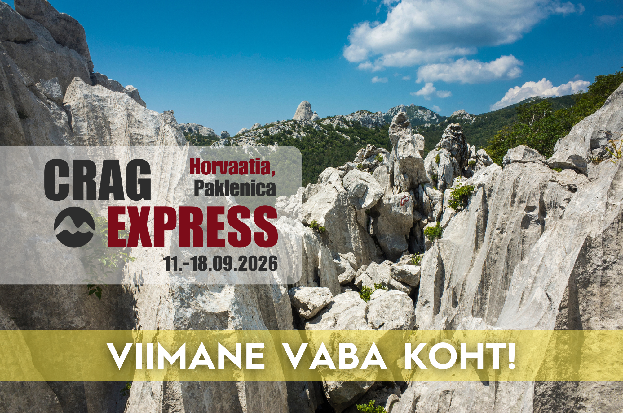 Crag Express: Paklenica, Horvaatia 2026