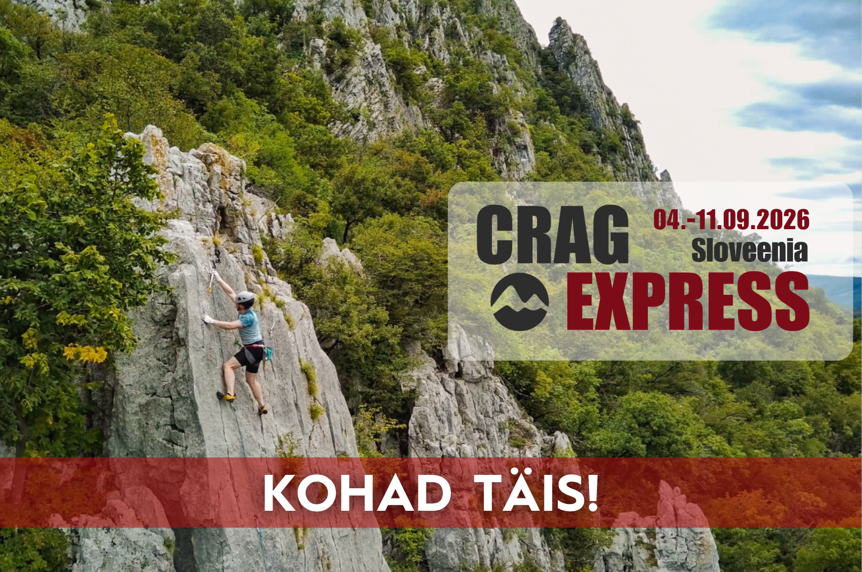 Crag Express: Sloveenia 2026