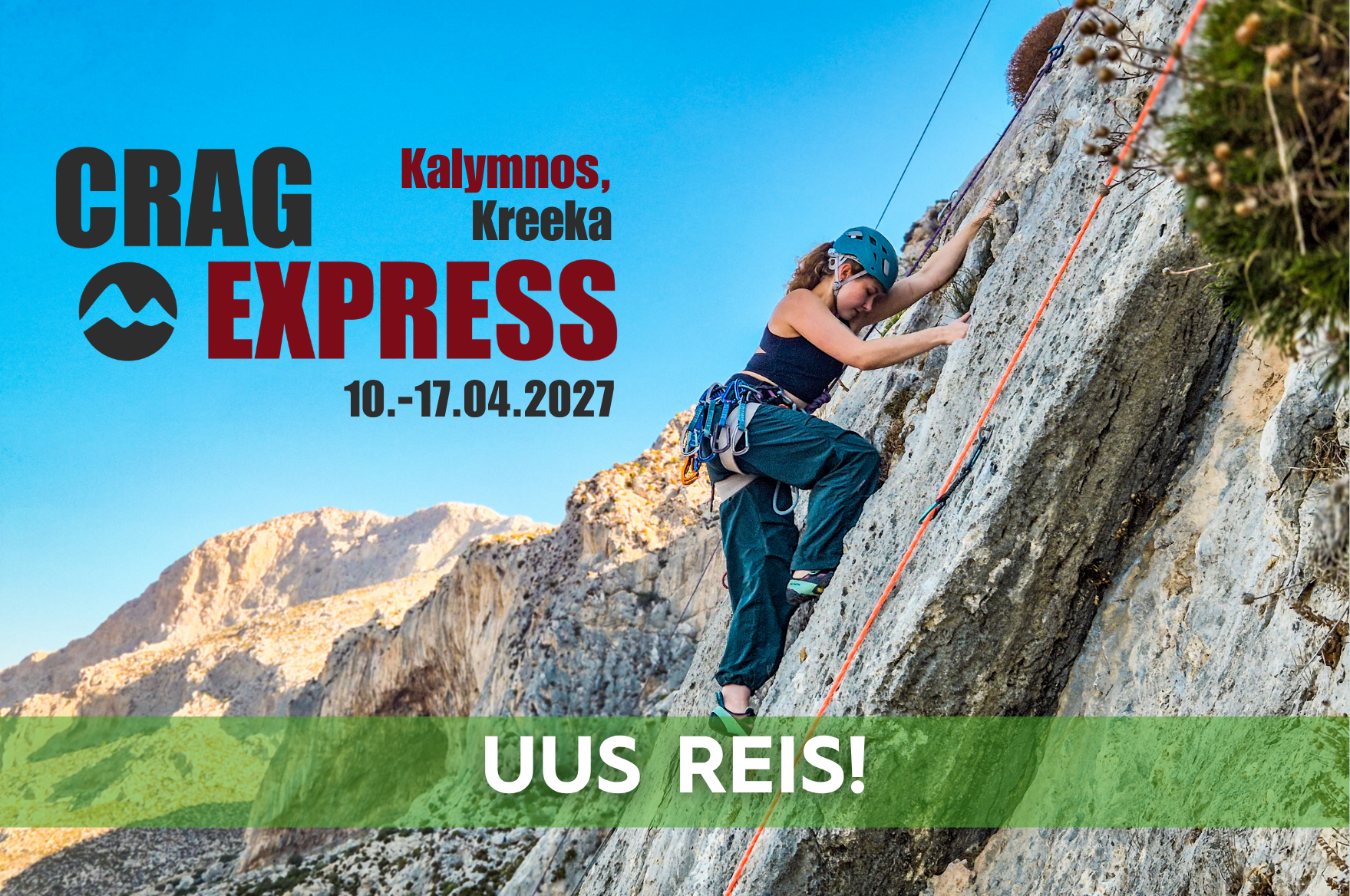 Crag Express: Kalymnos, Kreeka 2027