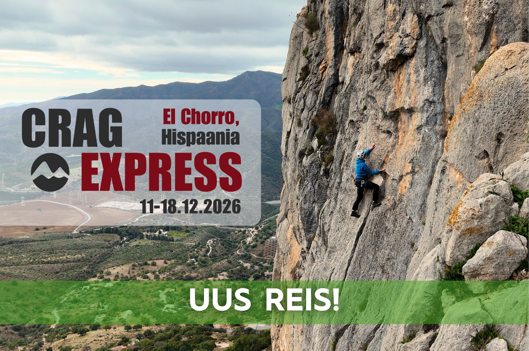 Crag Express: El Chorro, Hispaania 2026