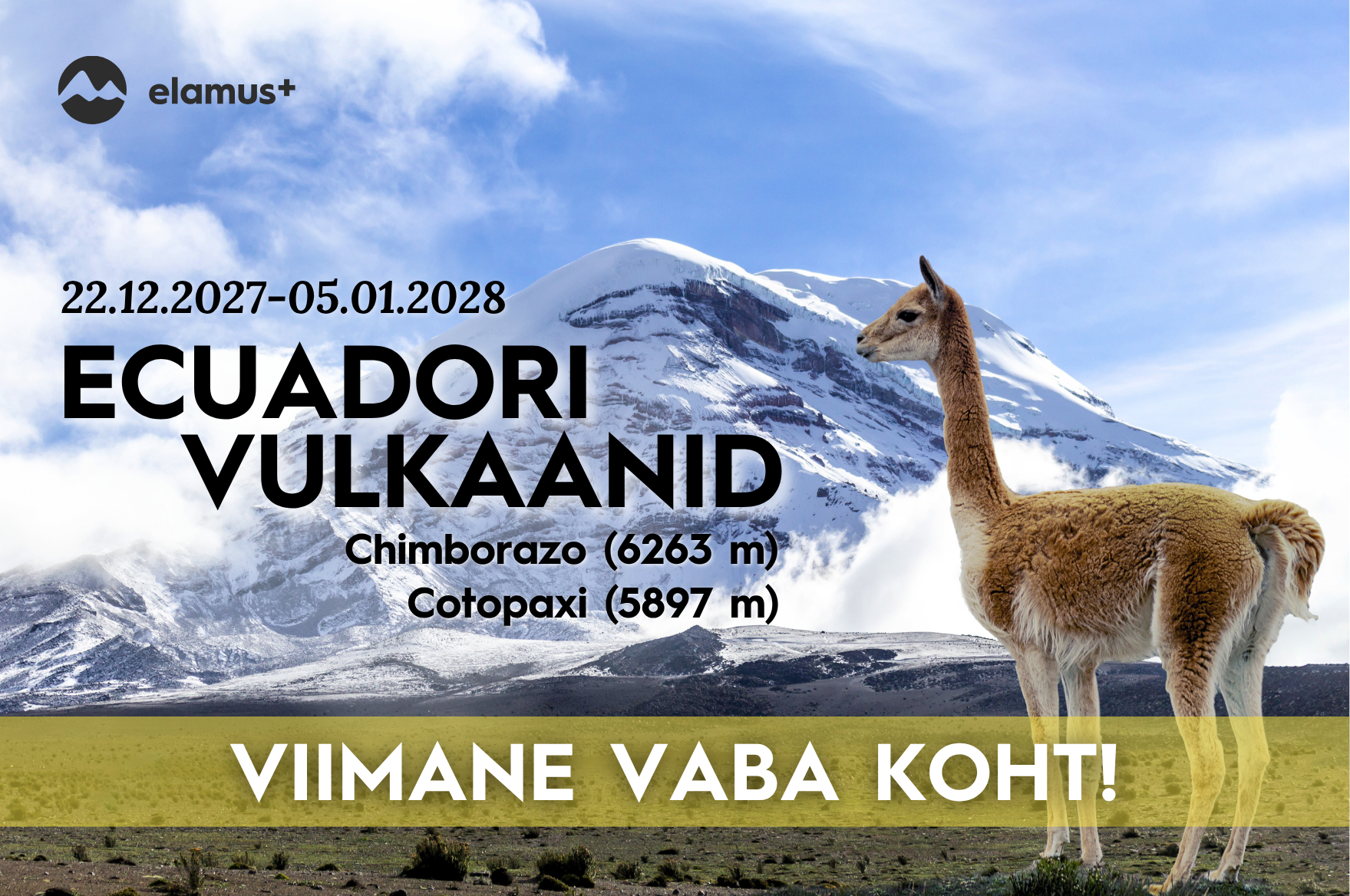 Ecuadori mägimatk 2027