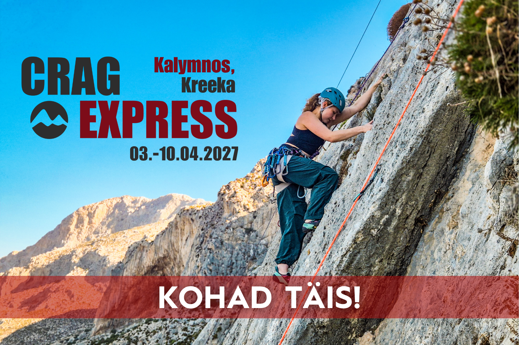 Crag Express: Kalymnos, Kreeka 2027
