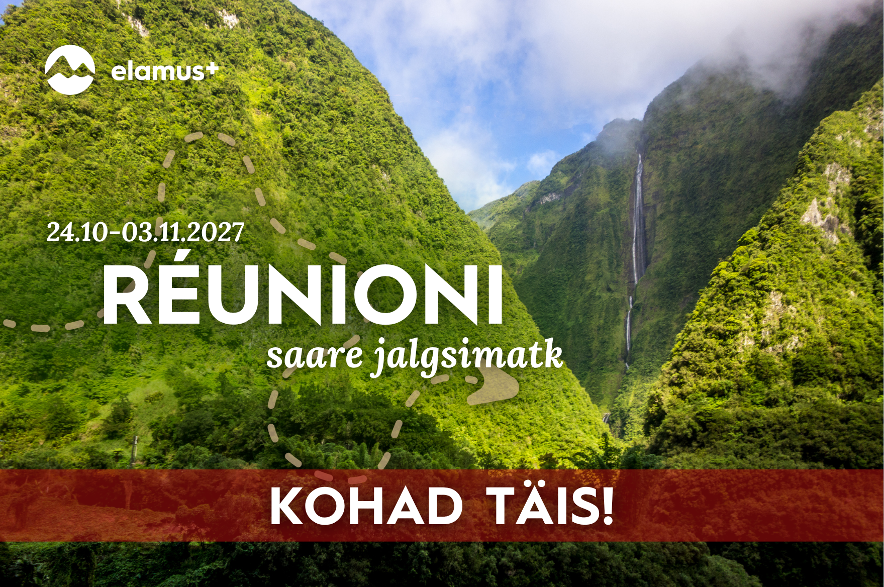 Eksootiline jalgsimatk Réunioni saarel 2027