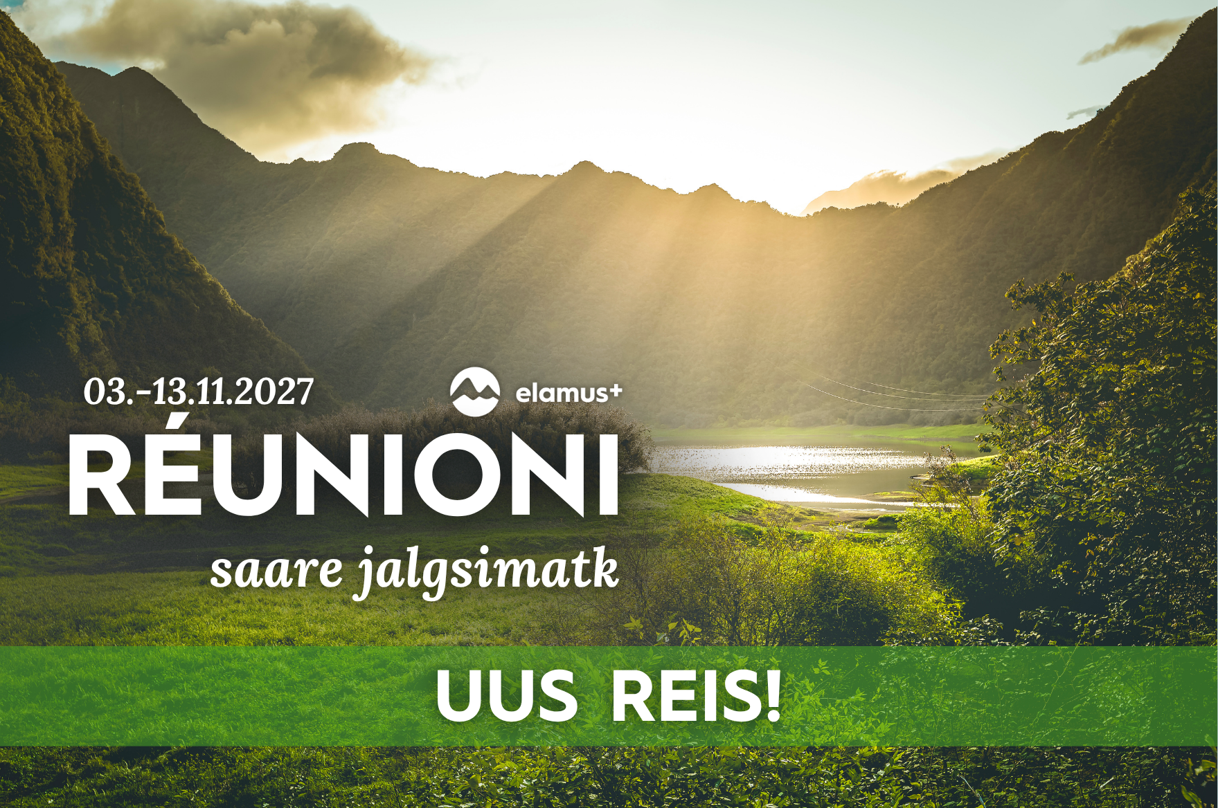 Jalgsimatk Réunioni saarel 2027
