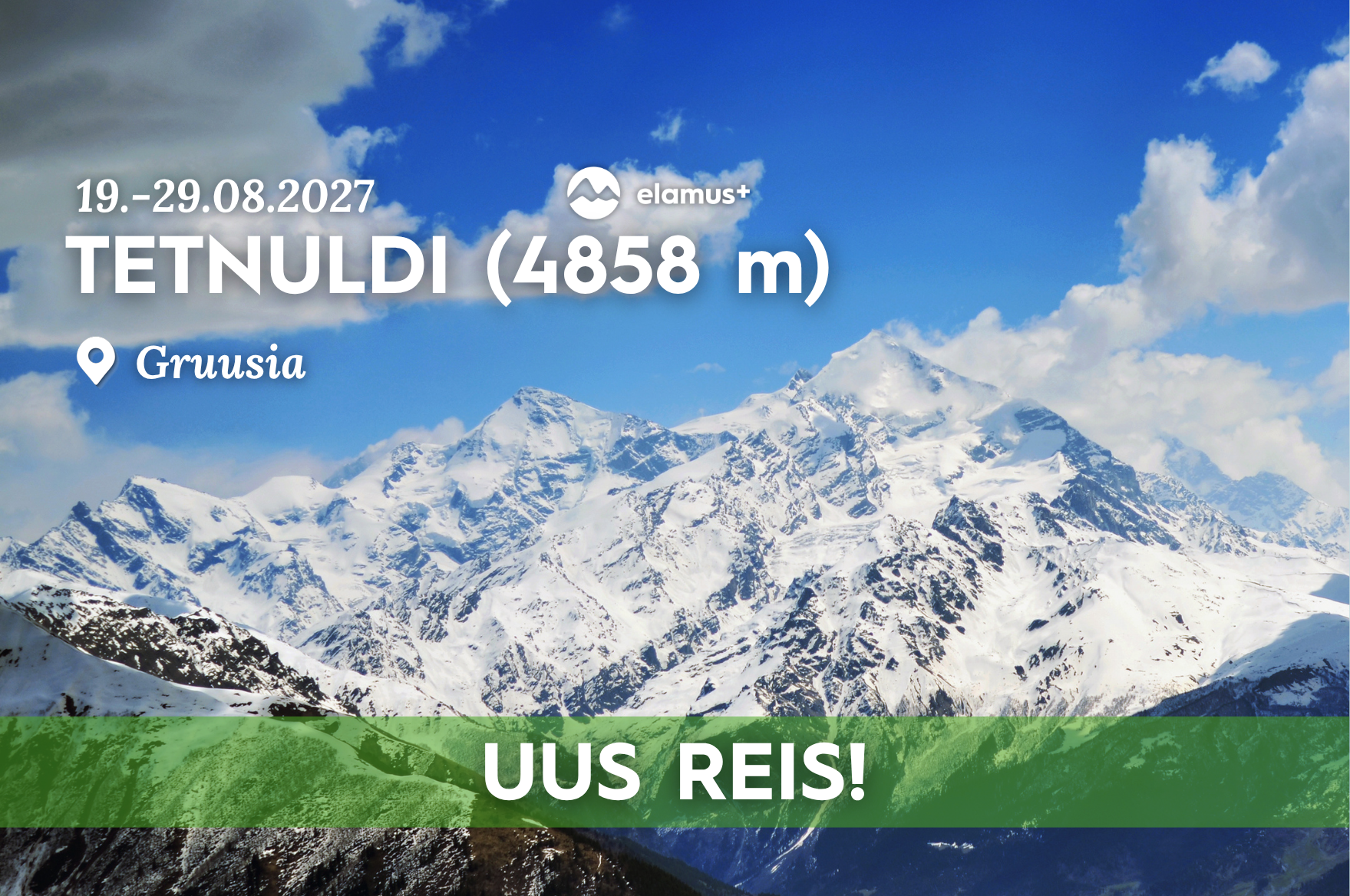 Tetnuldi (4858 m) mägironimisreis Gruusias 2027