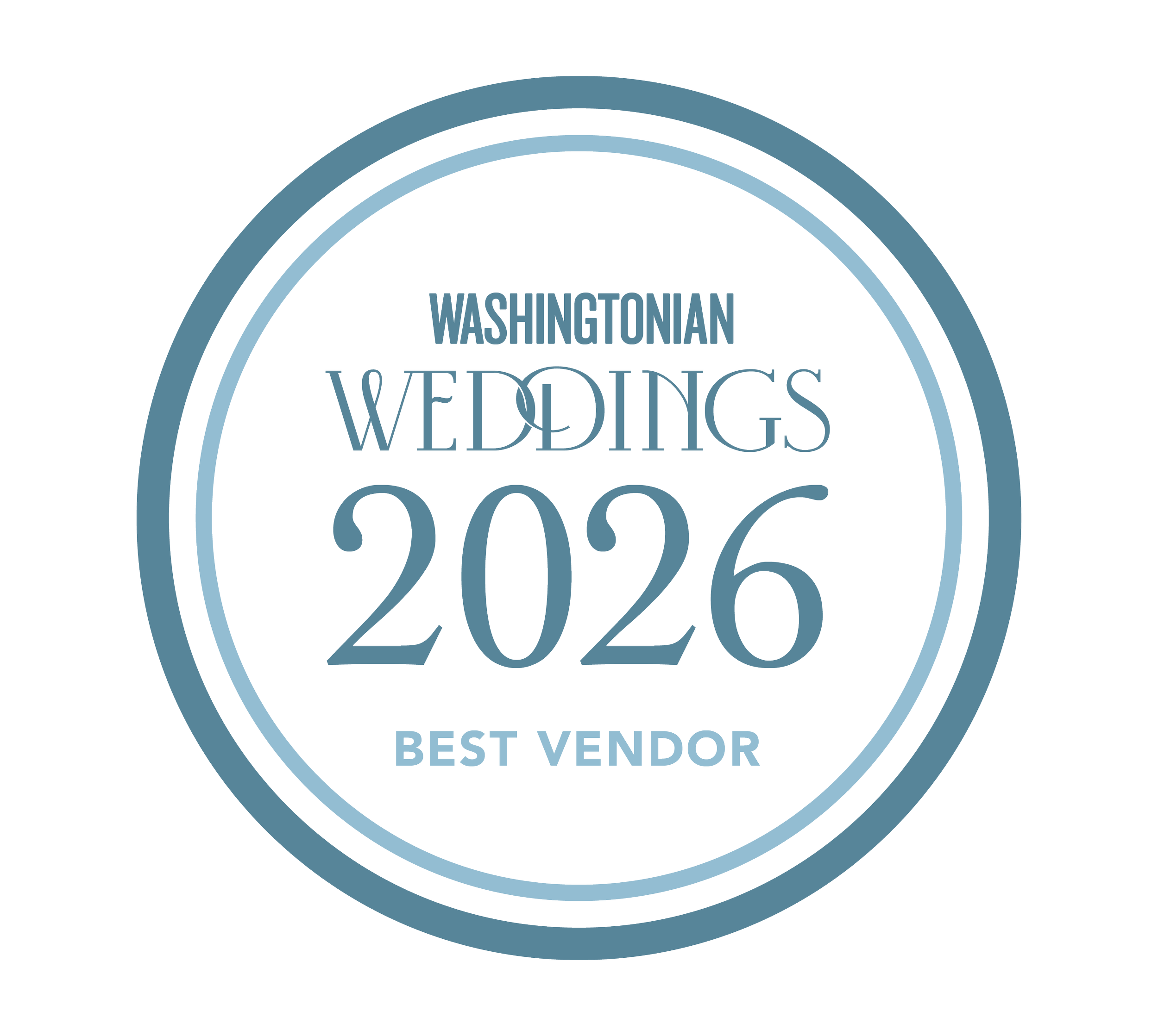 Washingtonian Best Vendor 2026