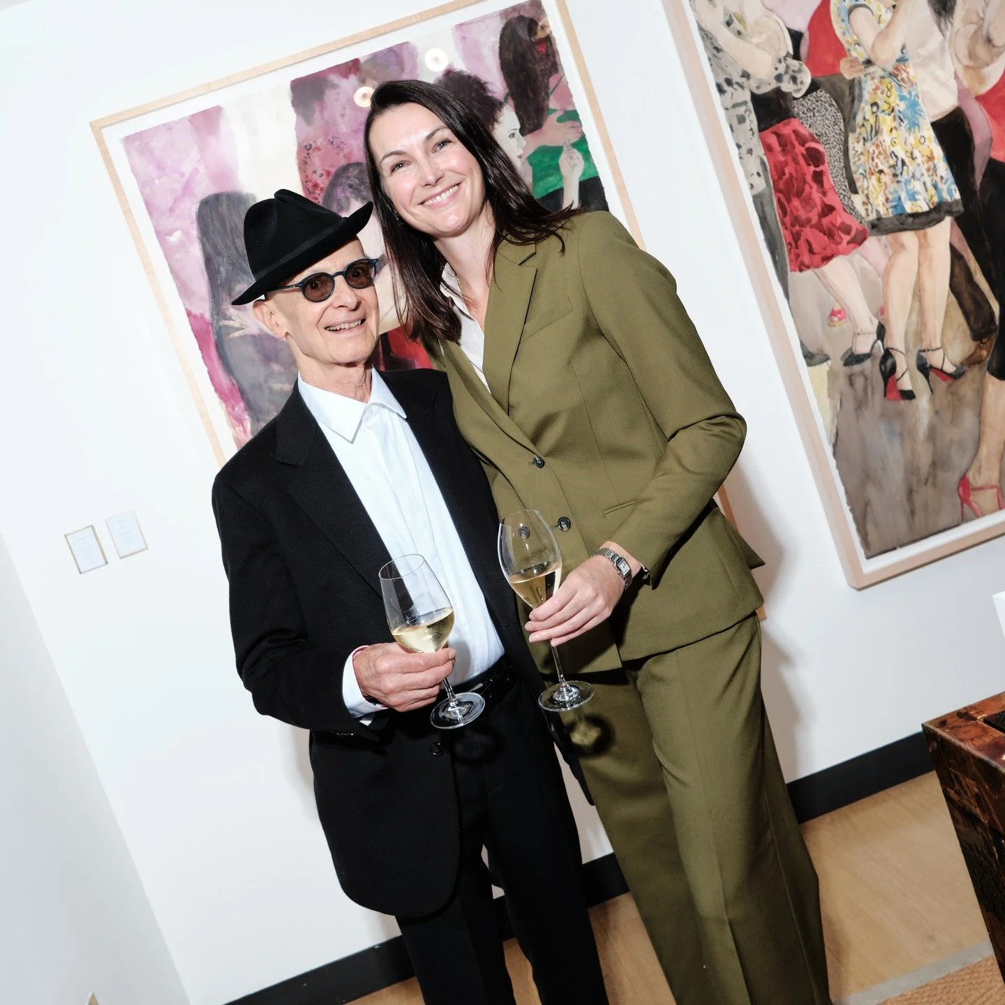 What an incredible night! Thank you to all who came last week braving rain and tube strikes to celebrate the superstar that is @david_remfry_ra. I was so proud to curate his show @paulsmithdesign and we were treated to the most delicious Grand Cru Ma